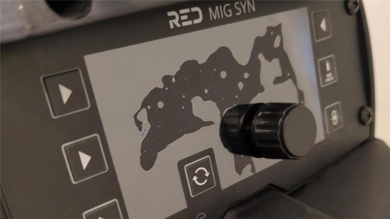 RED by Lorch MIG 210 SYN Blasen im Display Problembehebung